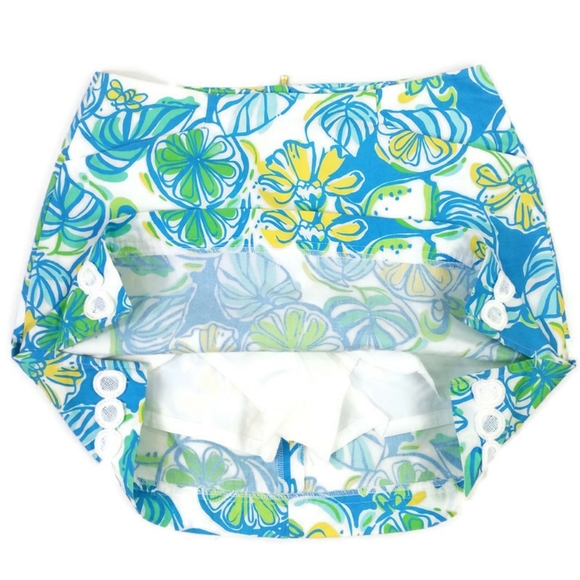 Lilly Pulitzer Multicolor Floral Print Ella Mini Skort Womens Size 0 - Picture 11 of 13